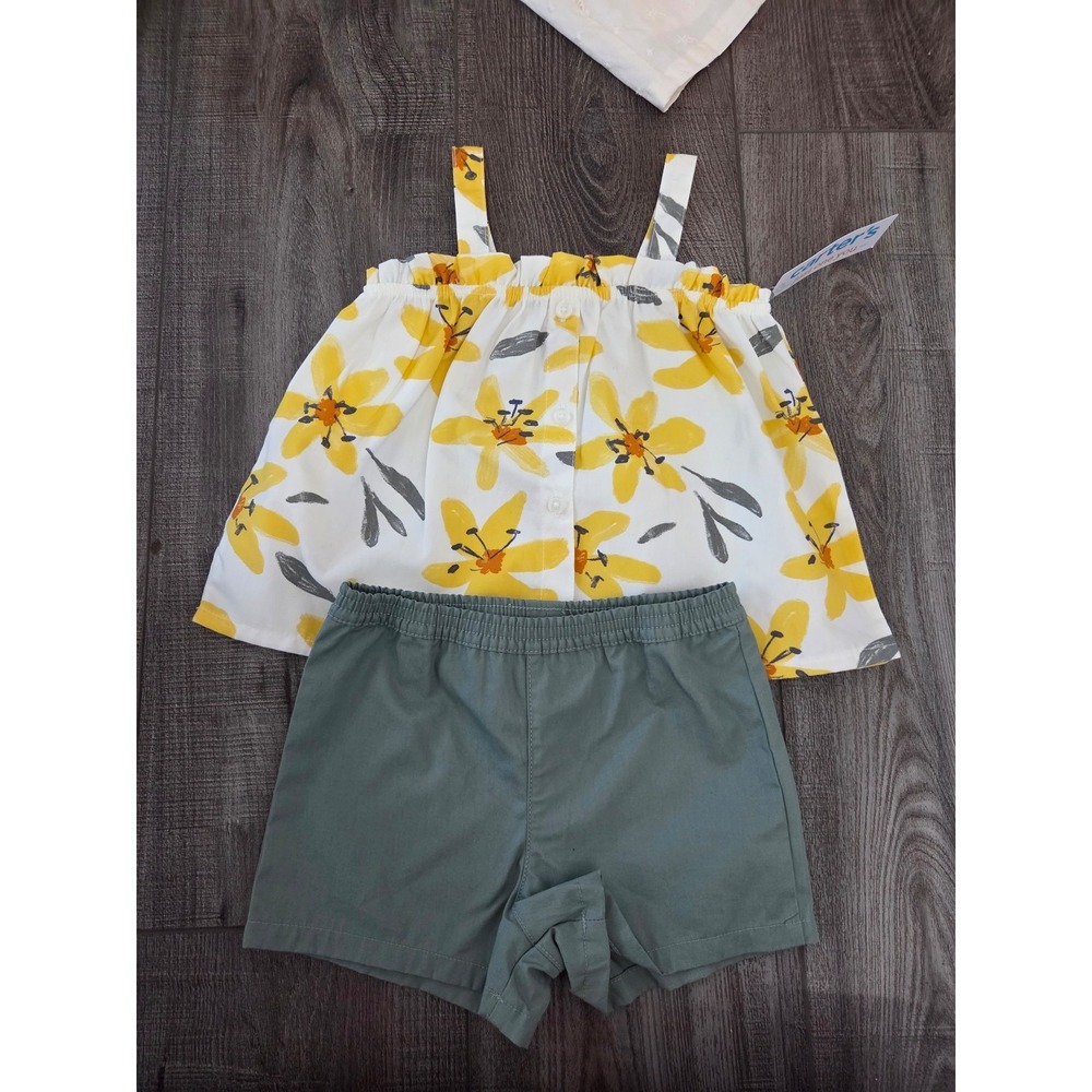 Carter's baby girl outfit 12 mos nwt